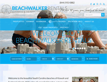 Tablet Screenshot of beachwalker.com